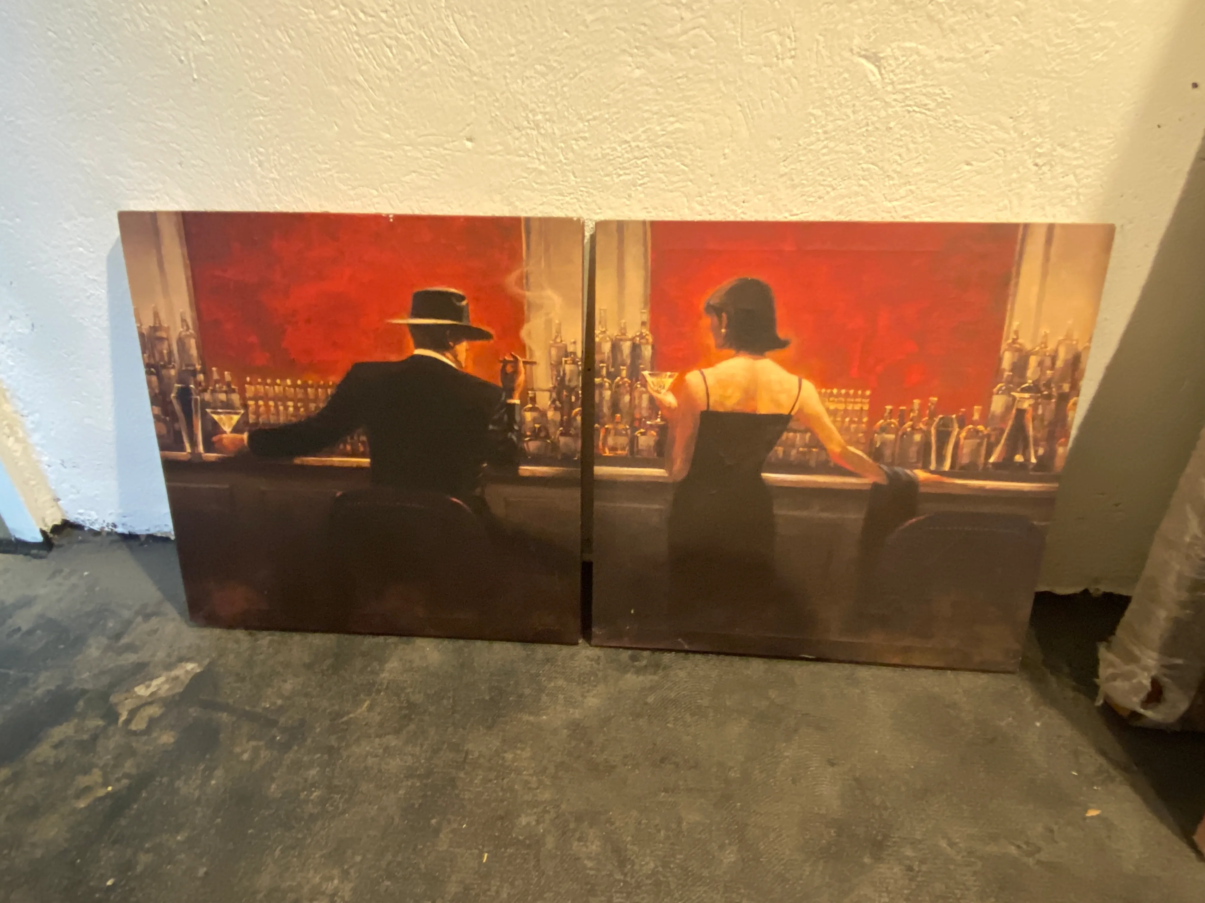 Pair of Bar Prints