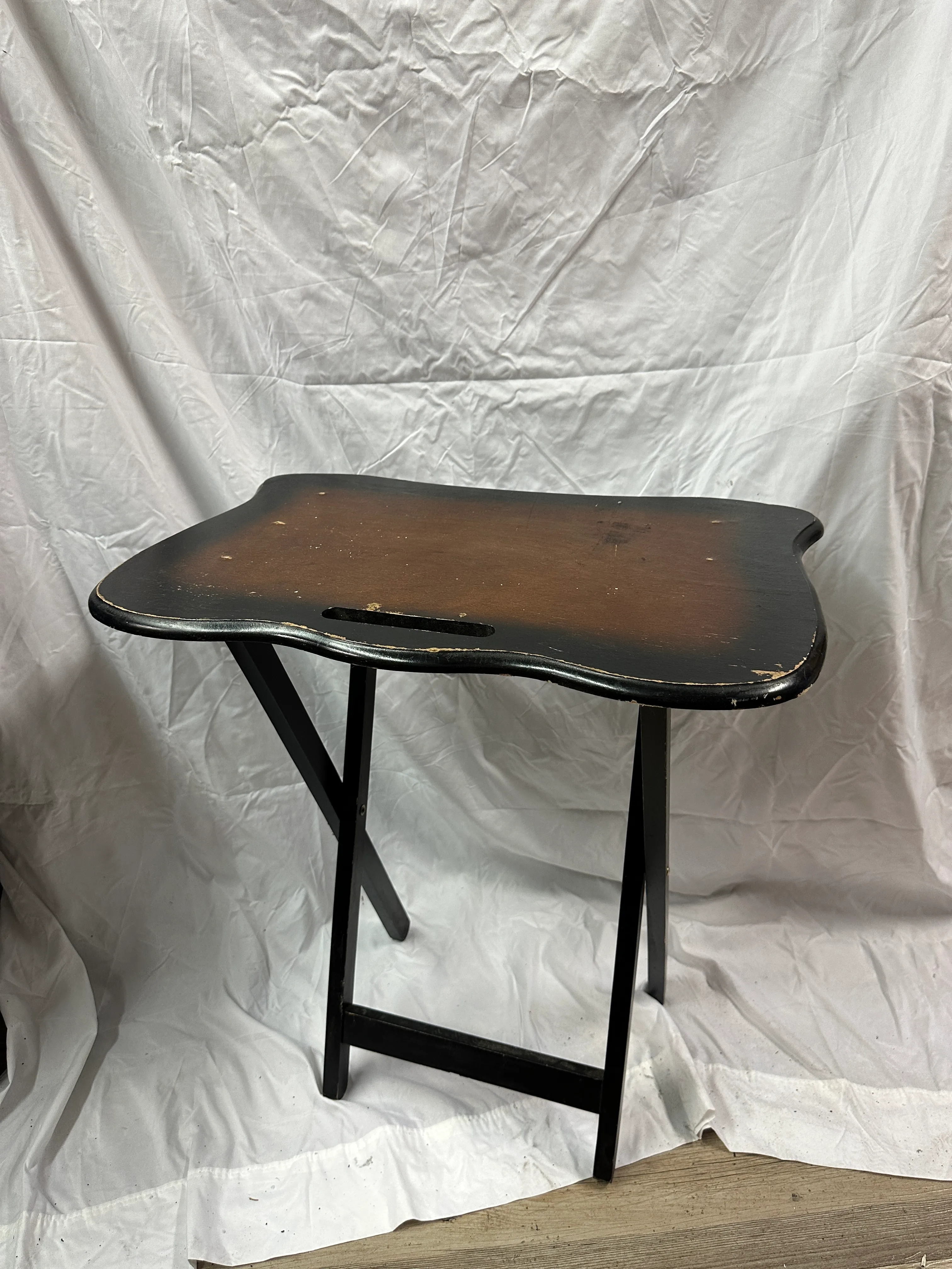 Vintage Wood Folding Table