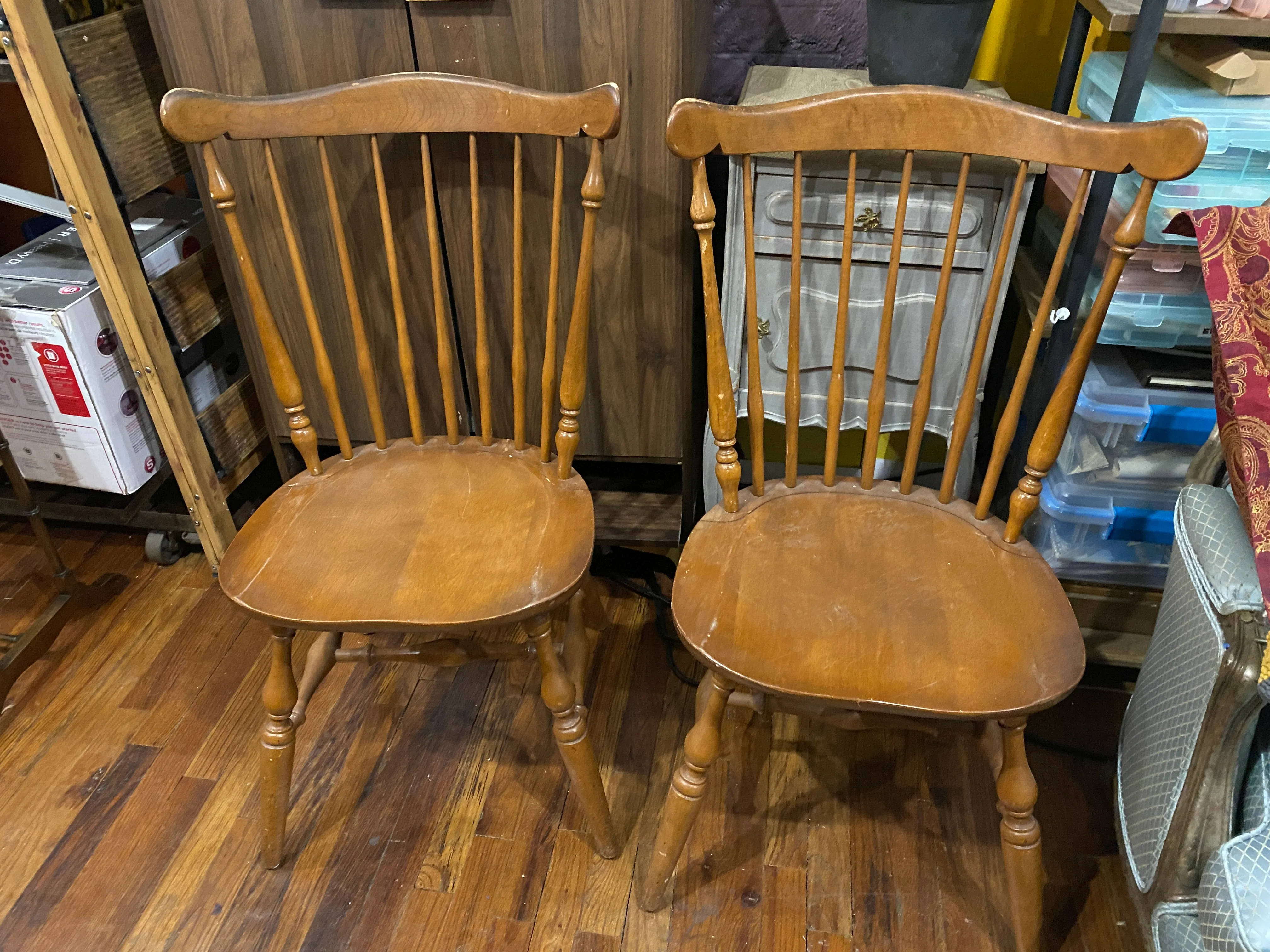 Spindle Back Chairs