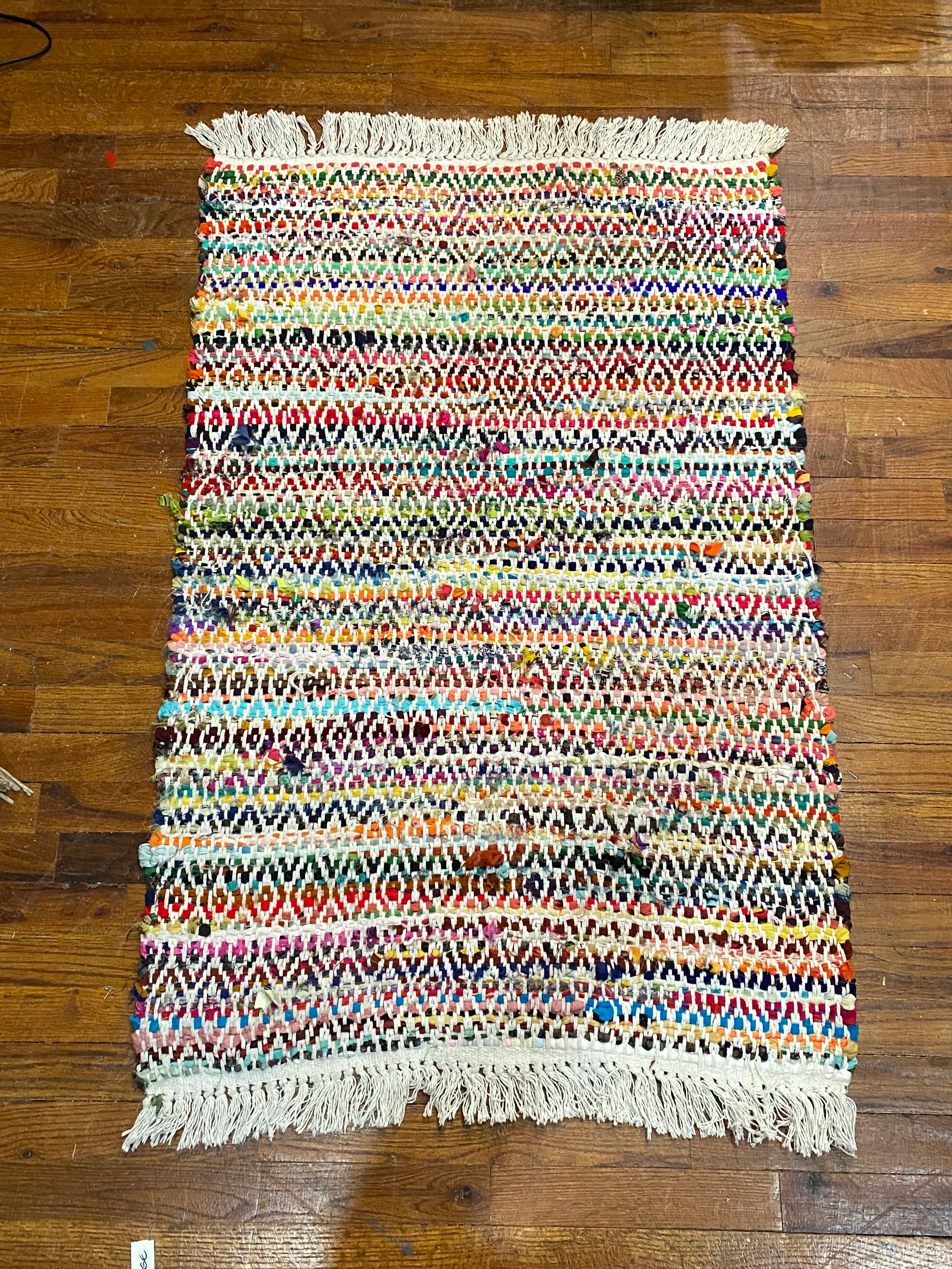 Rainbow Woven Rug
