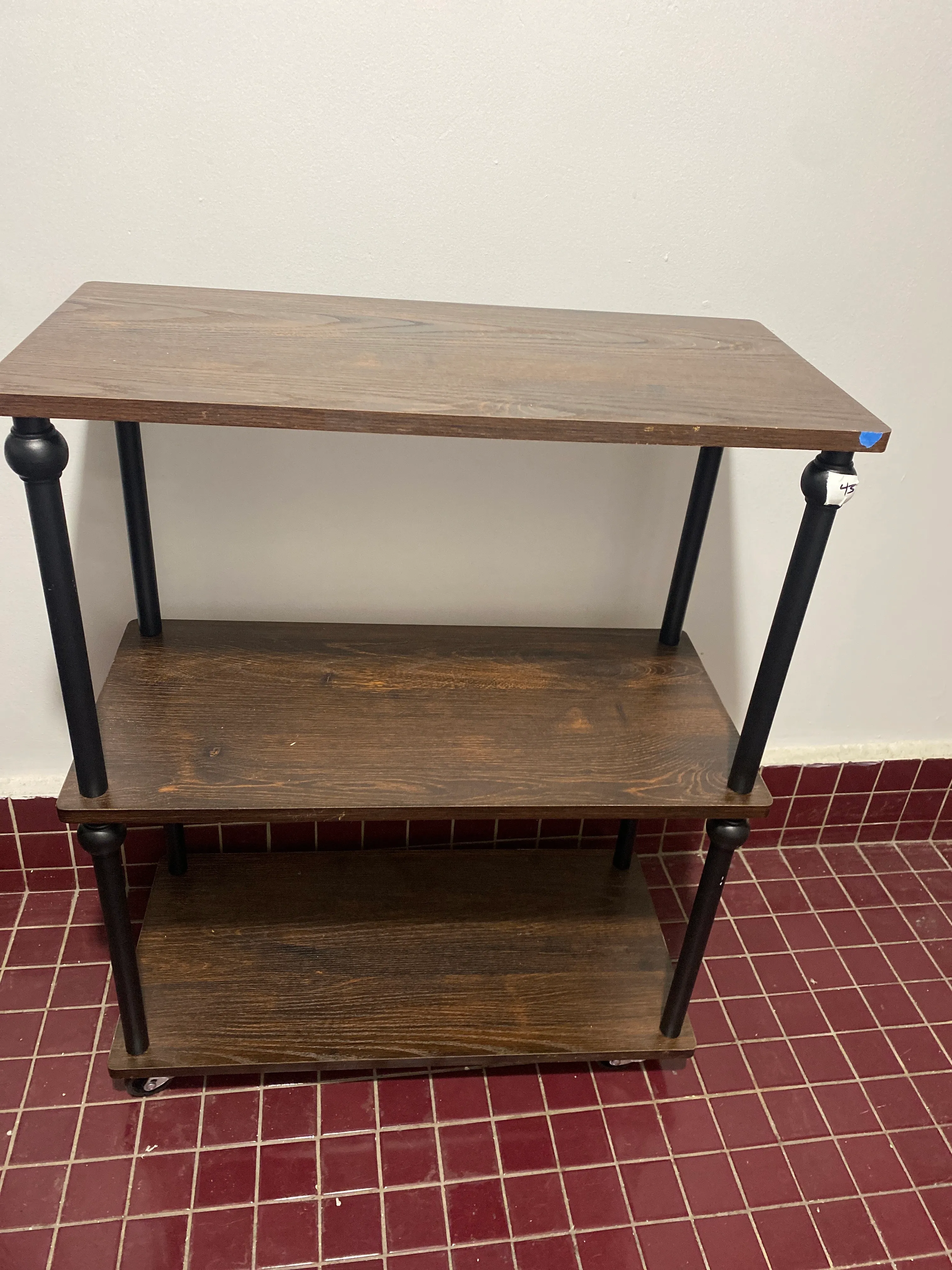 3 Tier Short Rolling Shelves