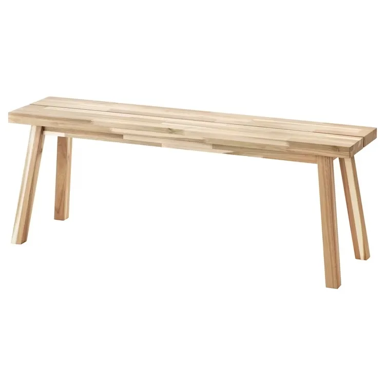 Light Wood Bench