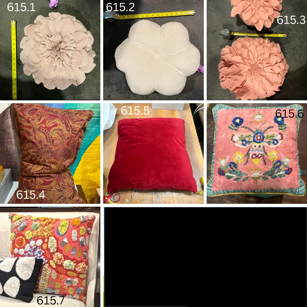 Red/Pink Pillows