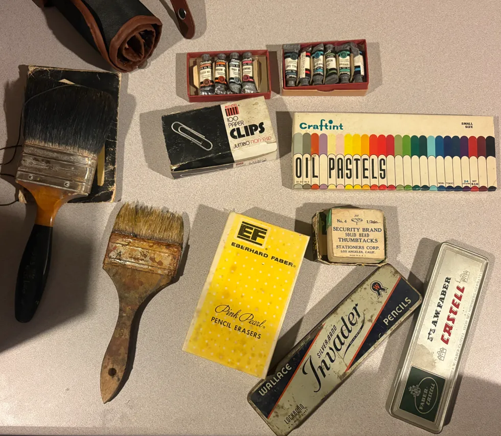 Vintage Art Supplies