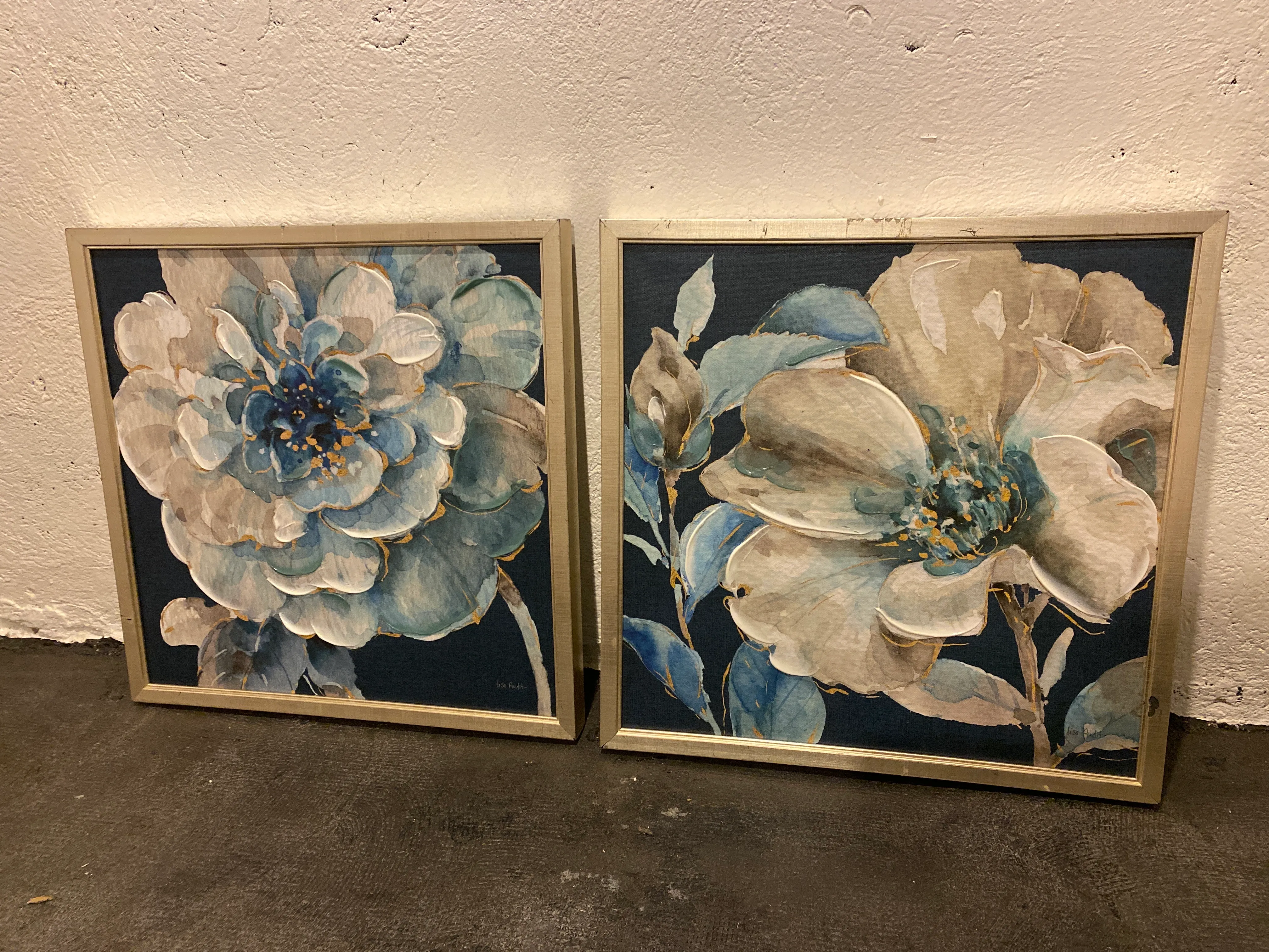 Pair of Flower Prints