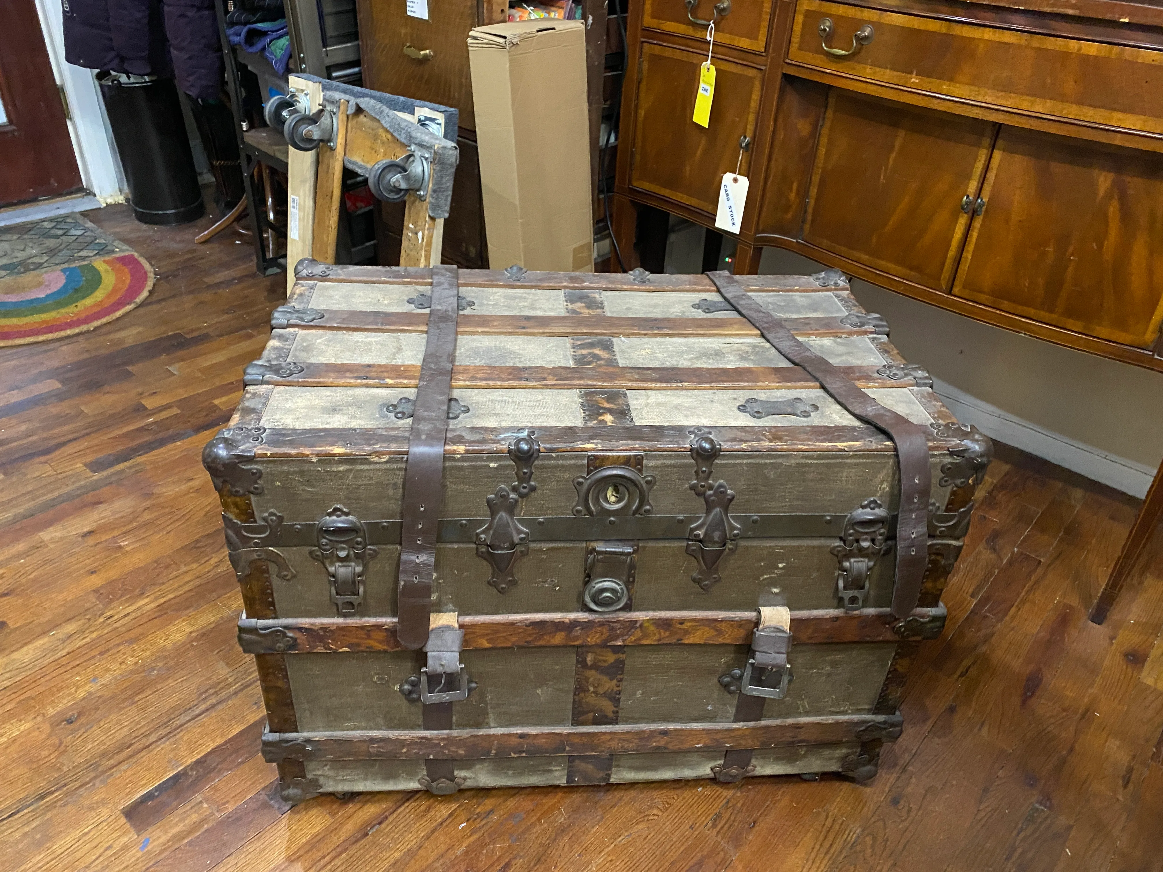 Large Distressed Trunk