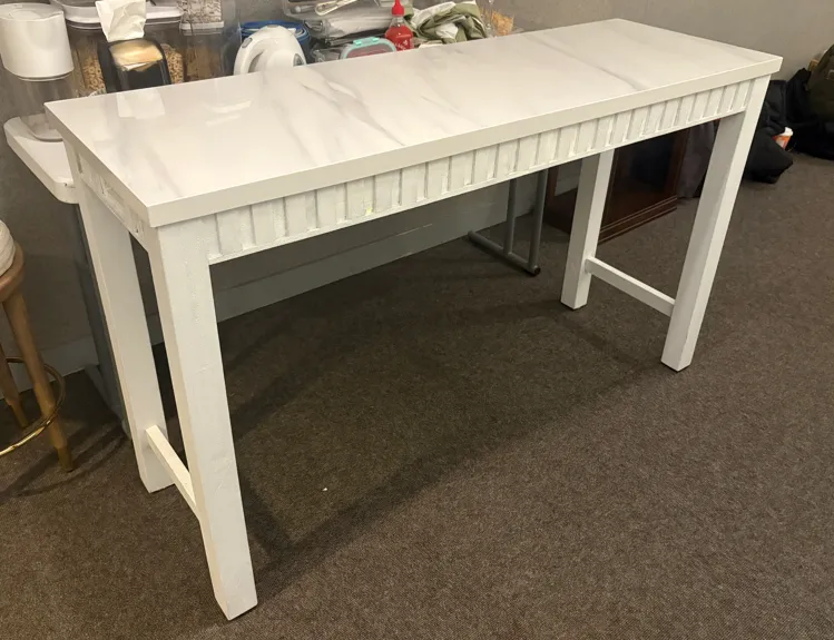 White Marble Counter