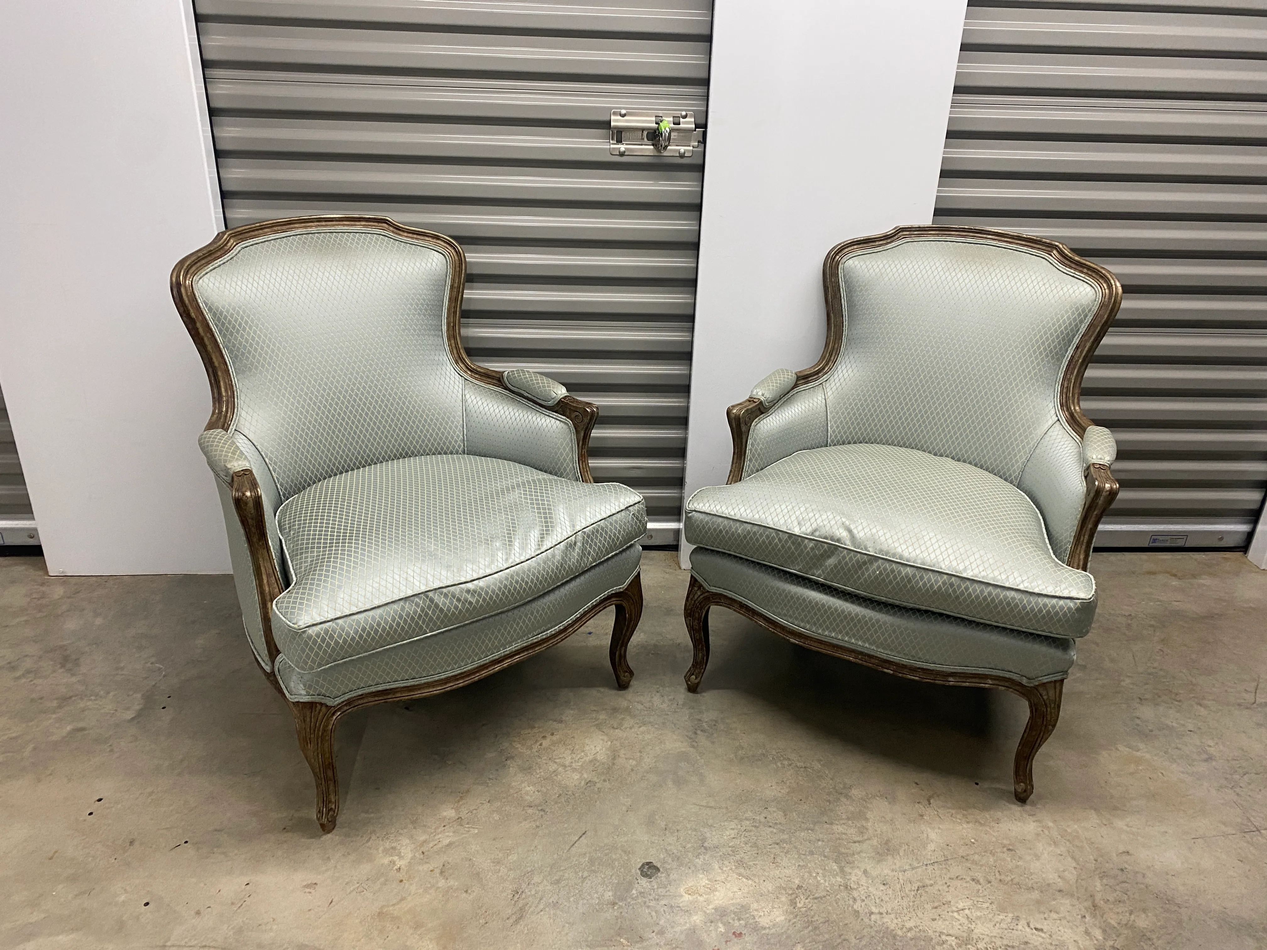 Blue Armchairs