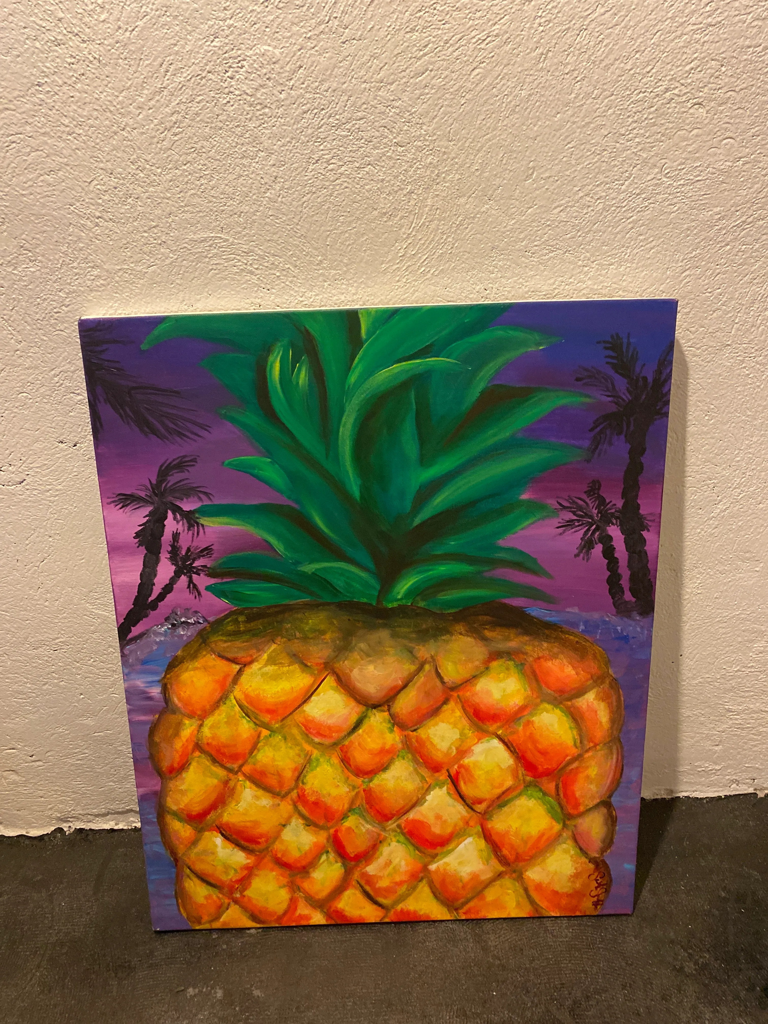 Pineapple Painting