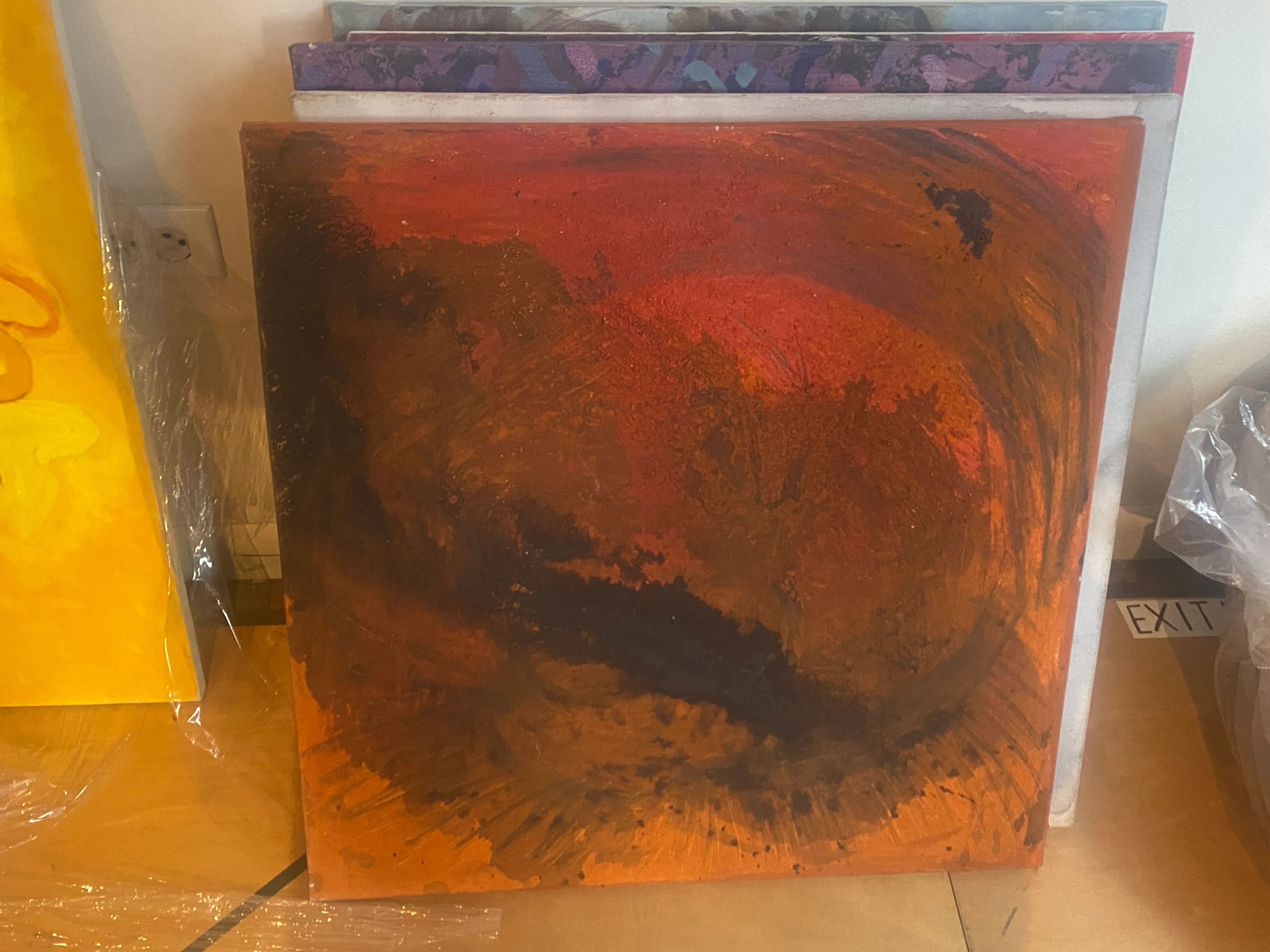 Red/Orange abstract