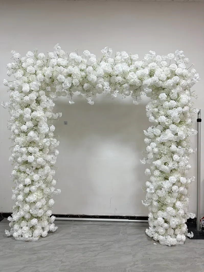 White Flower Arch
