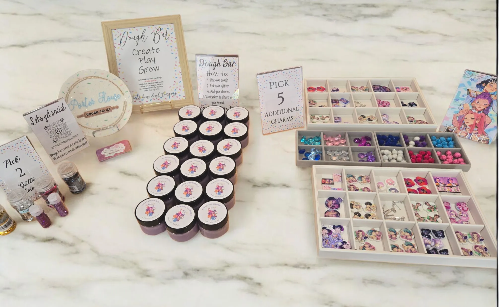 Dough Bar & Vendor Cart Package 