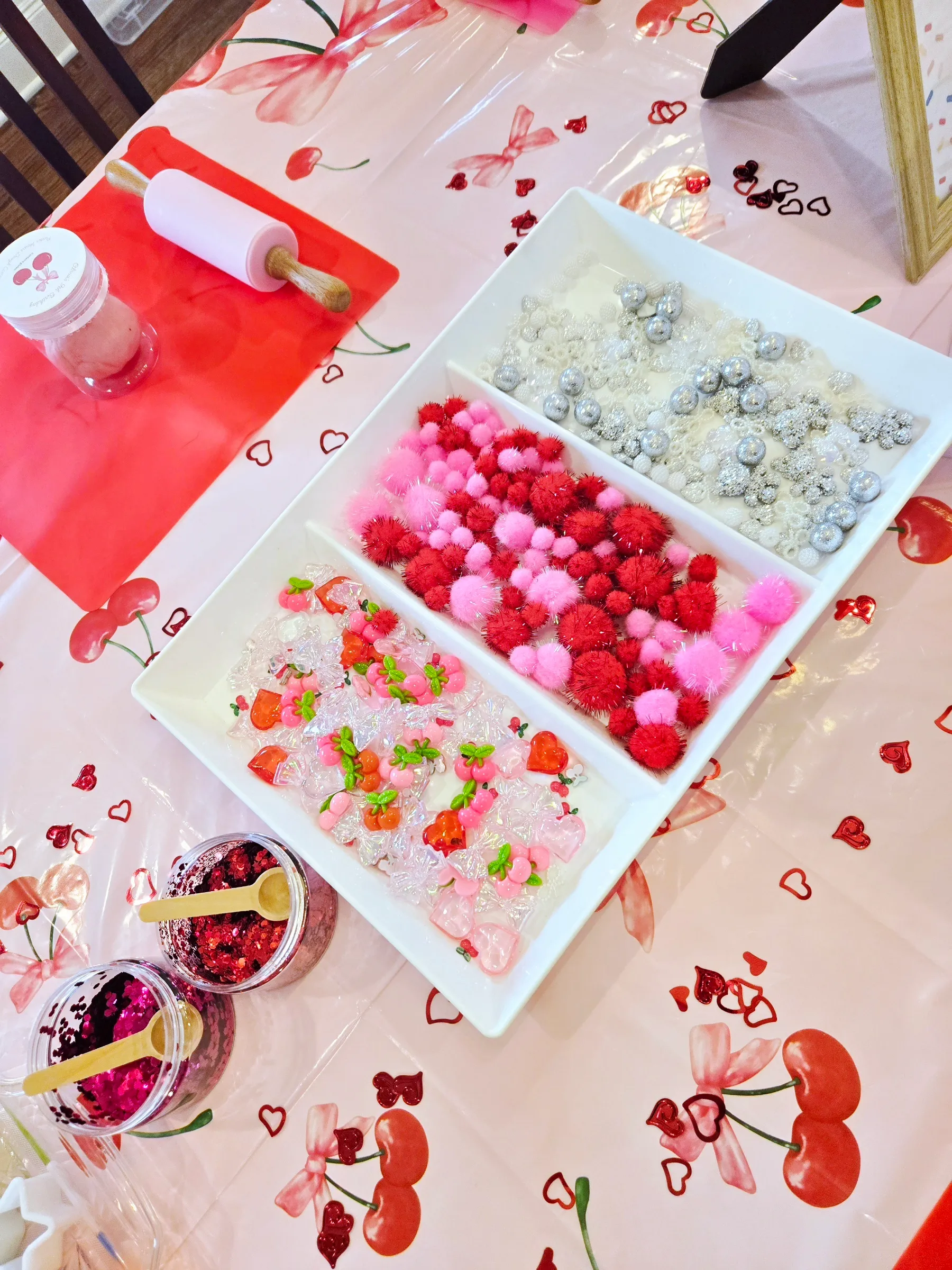 Interactive playdough station