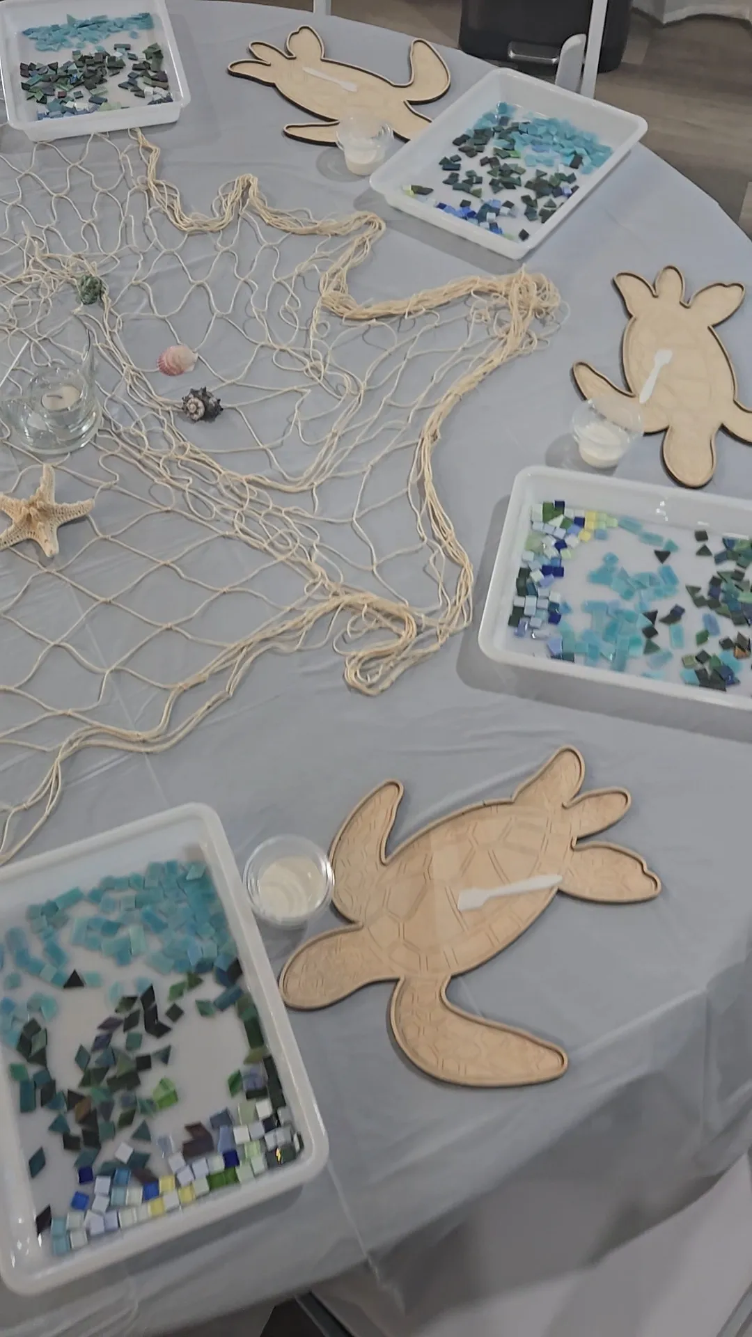Mosaic craft Station