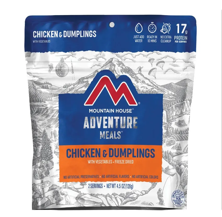 Lunch & Dinner Options - Food w/Meat