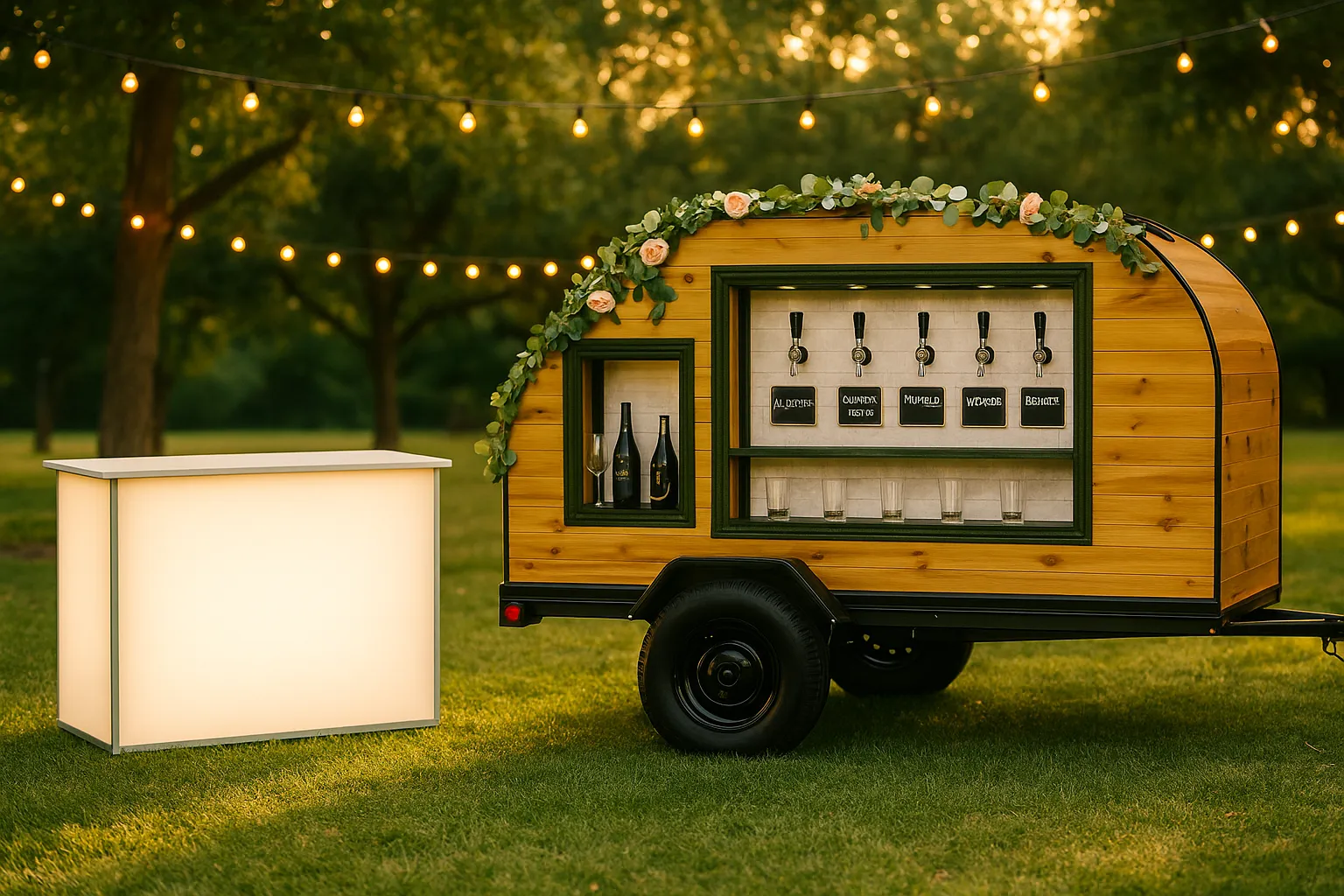 Mobile Beer & Wine Tap Trailer