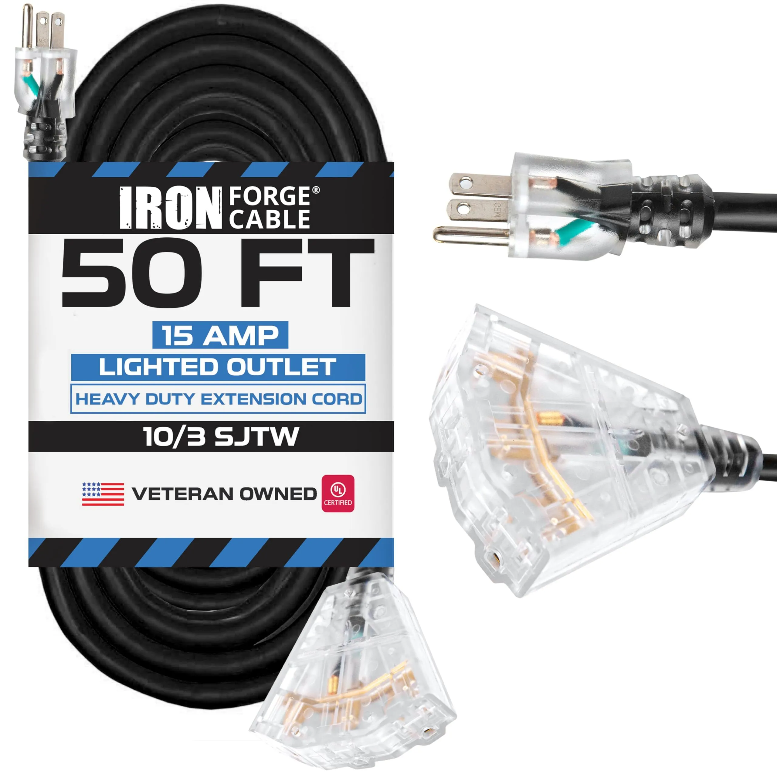Extension Cord (50ft) black