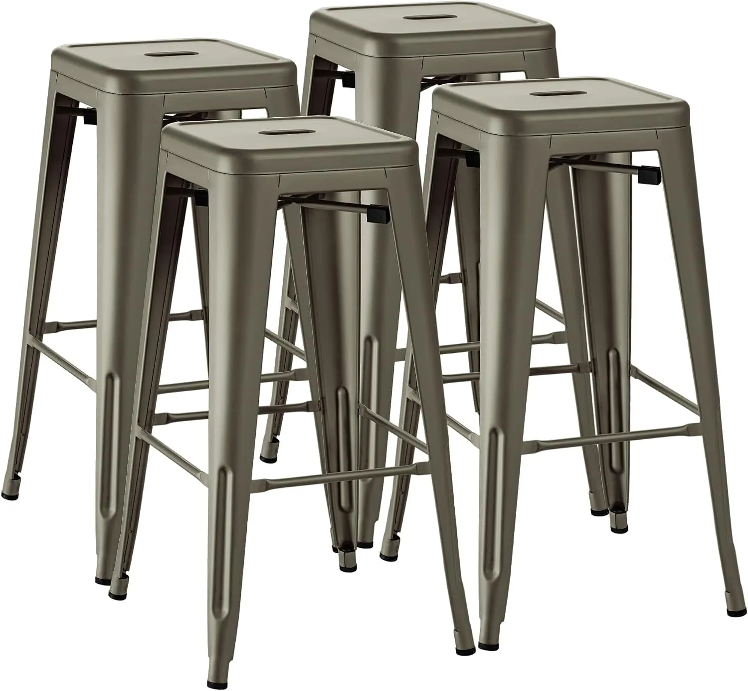30" Gun Metal Barstool