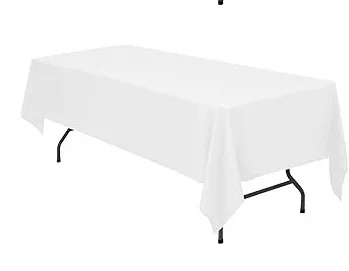 Rectangle Standard Table Linen (Half Length)