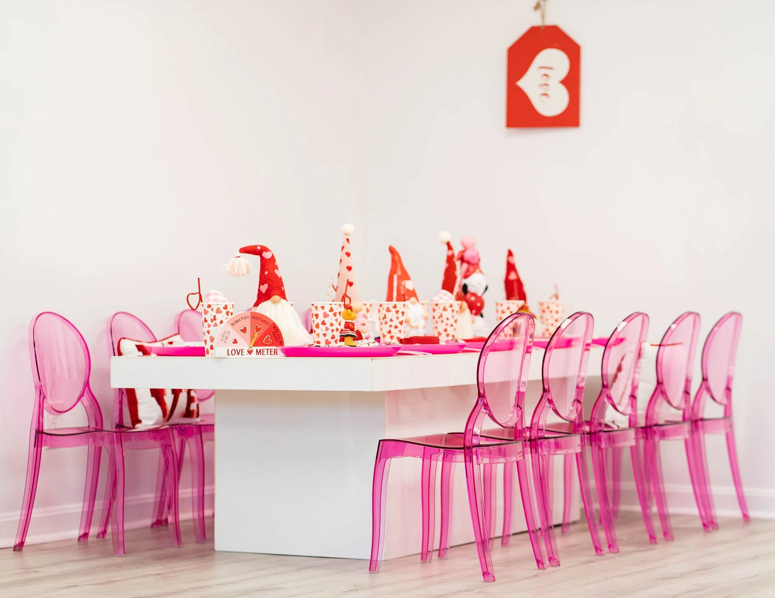 Pink Event Decorations