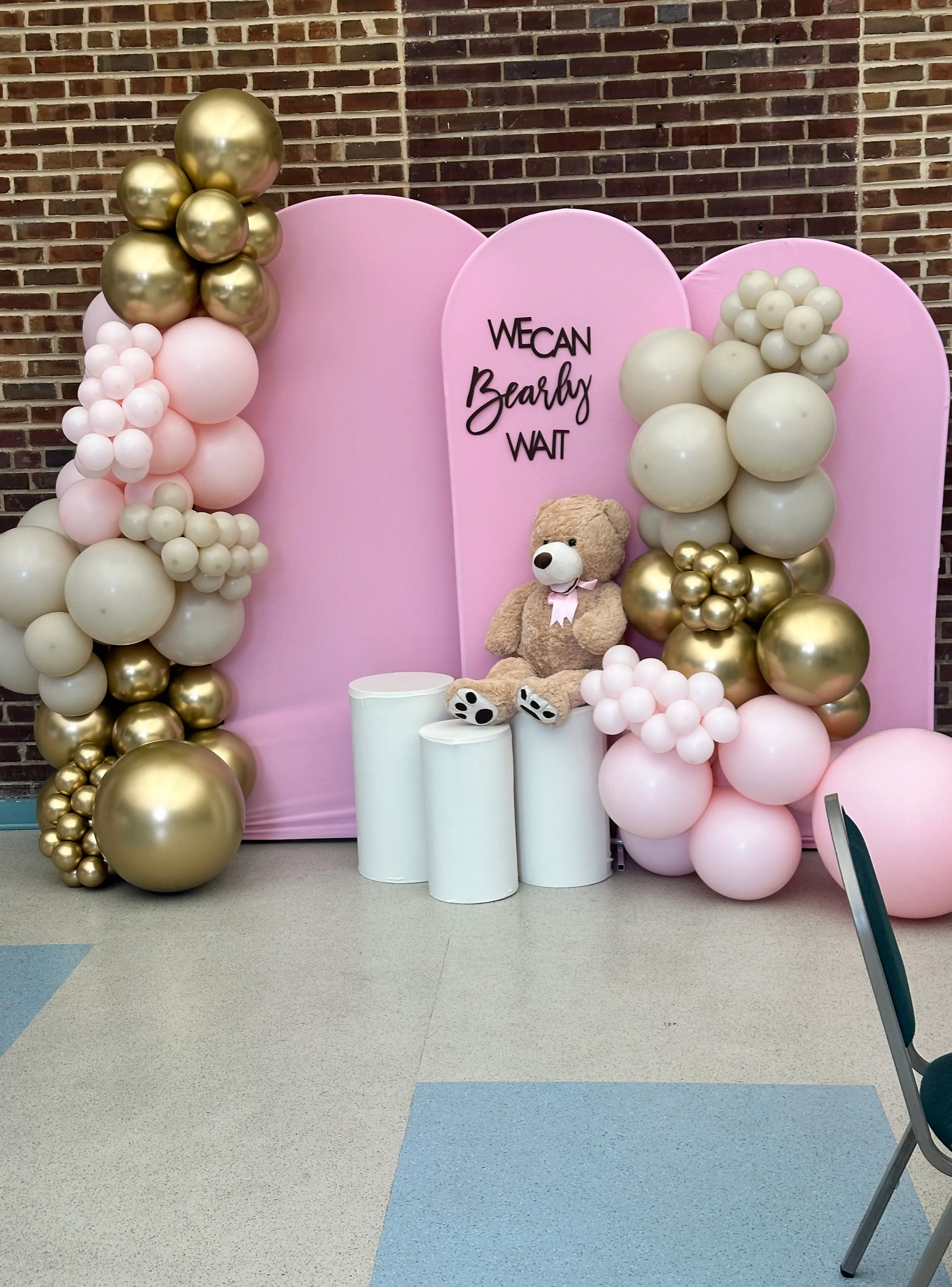 Set of 3 Wedding Arches with 3 Drums
