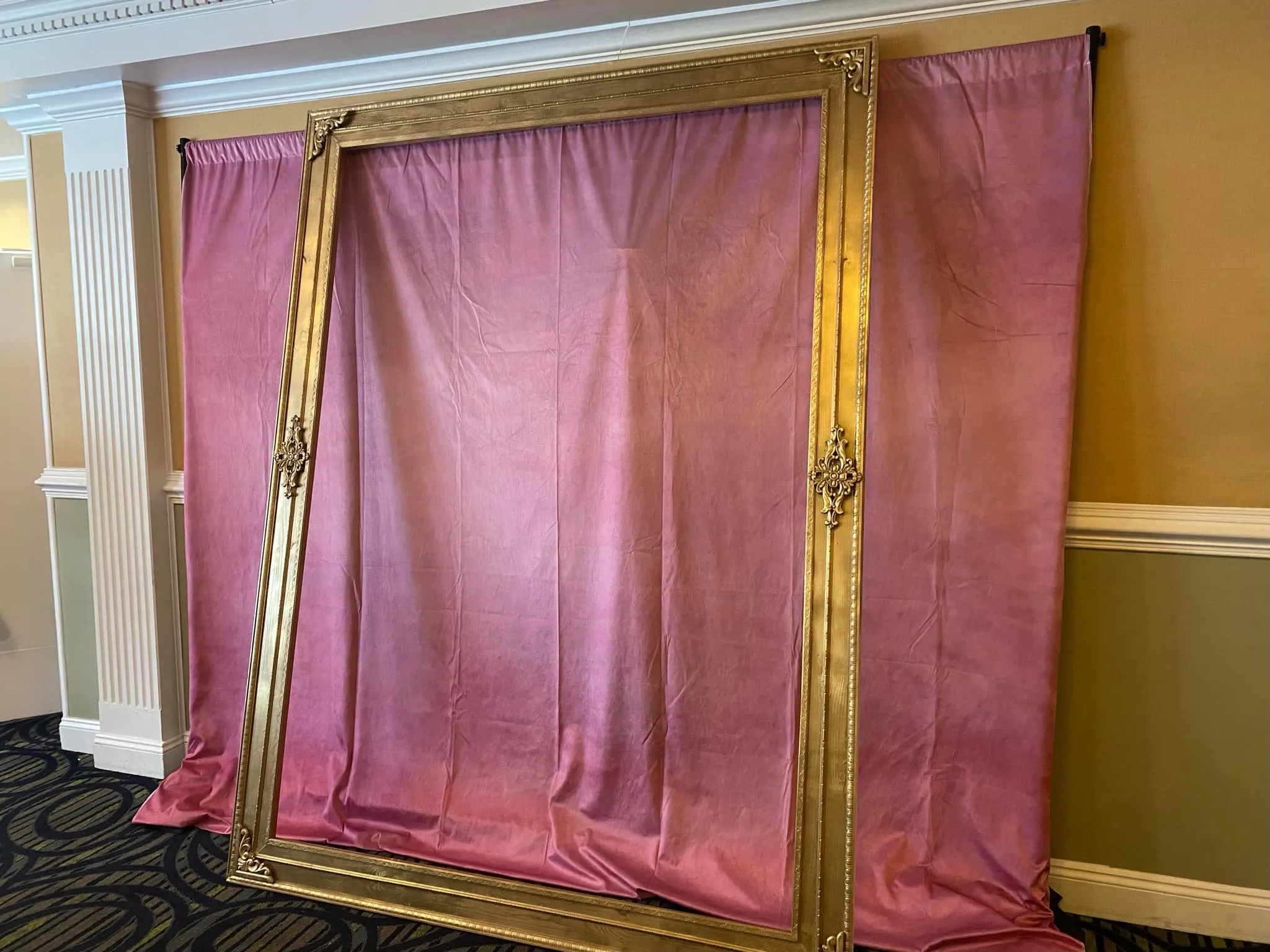 Gold Picture Frame (Large- 85' tall 61 1/2' wide)