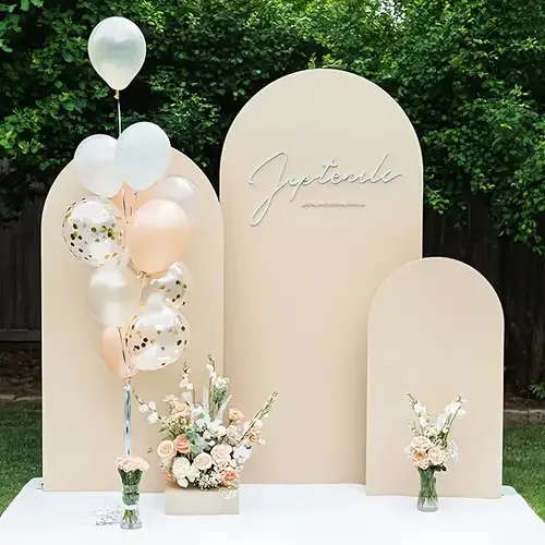 Set of 3 Wedding Arches with 3 Drums