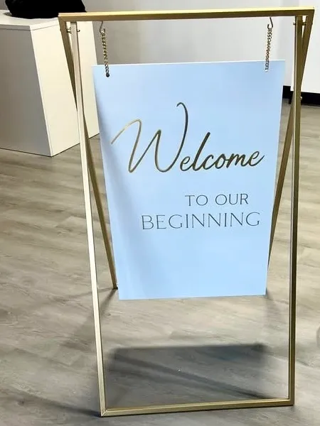 Wedding Welcome Sign