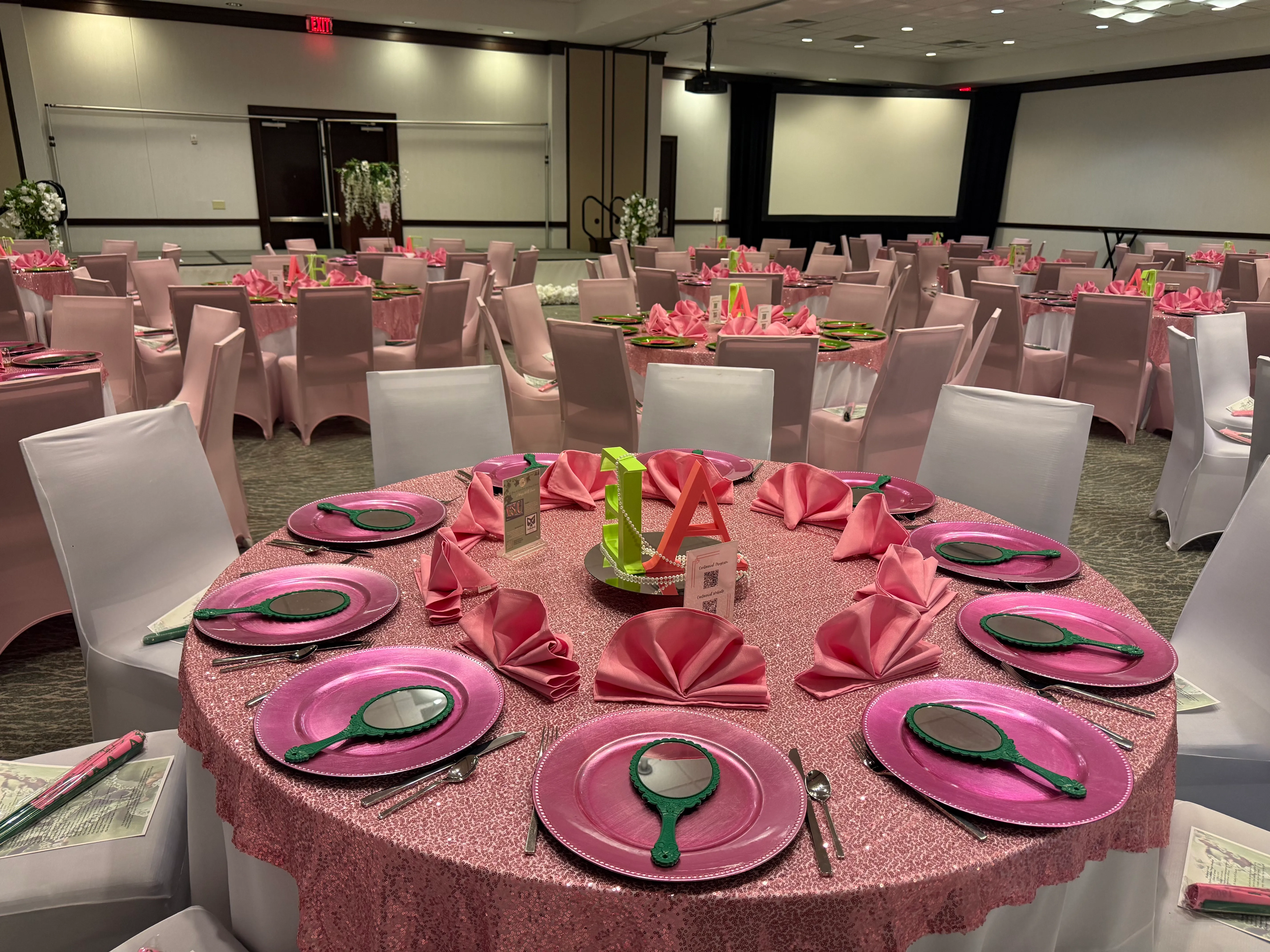 Sequin Square Tablecloth Overlay 72" x 72"-Pink Square Tablecloth Cover for Wedding Party Event Banquet