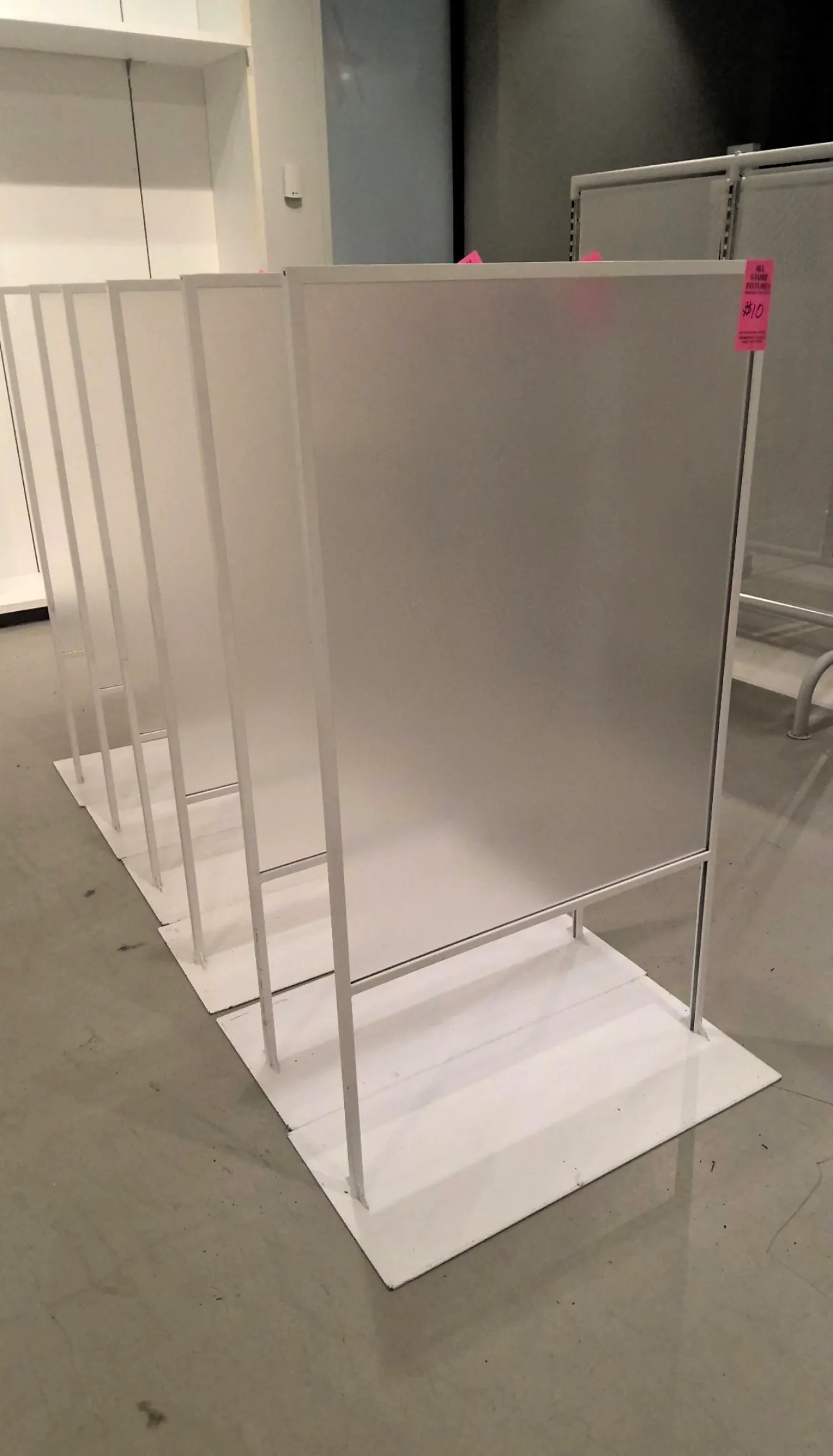 Floor Standing Sign Holder