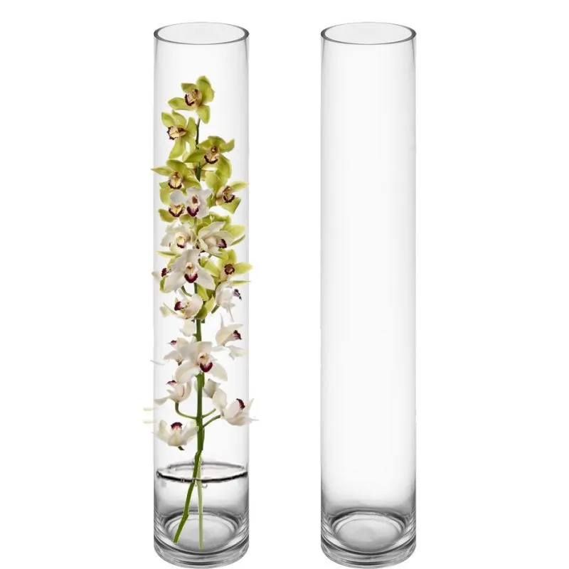 Cylinder Vases Diameter "4 , Height 24
