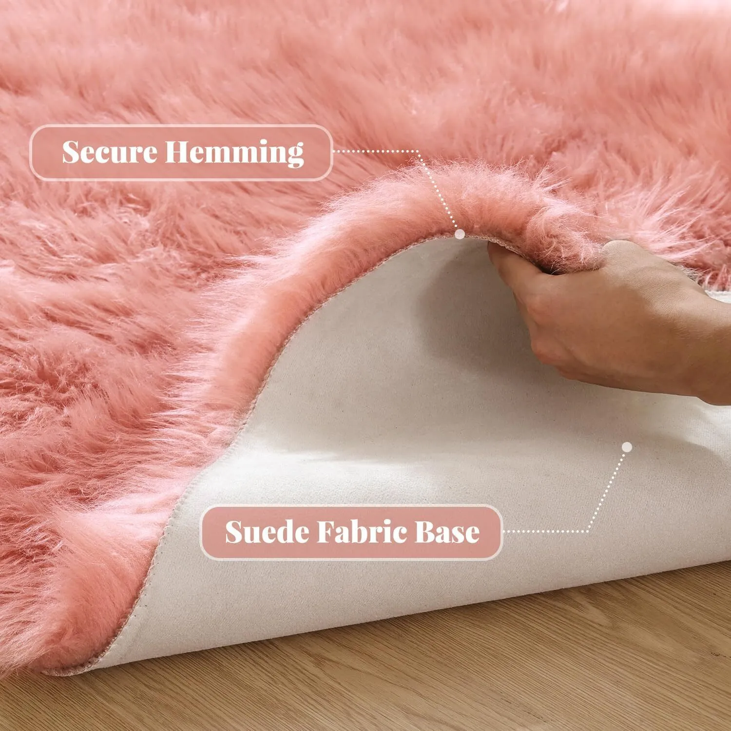 Pink Fur Carpet