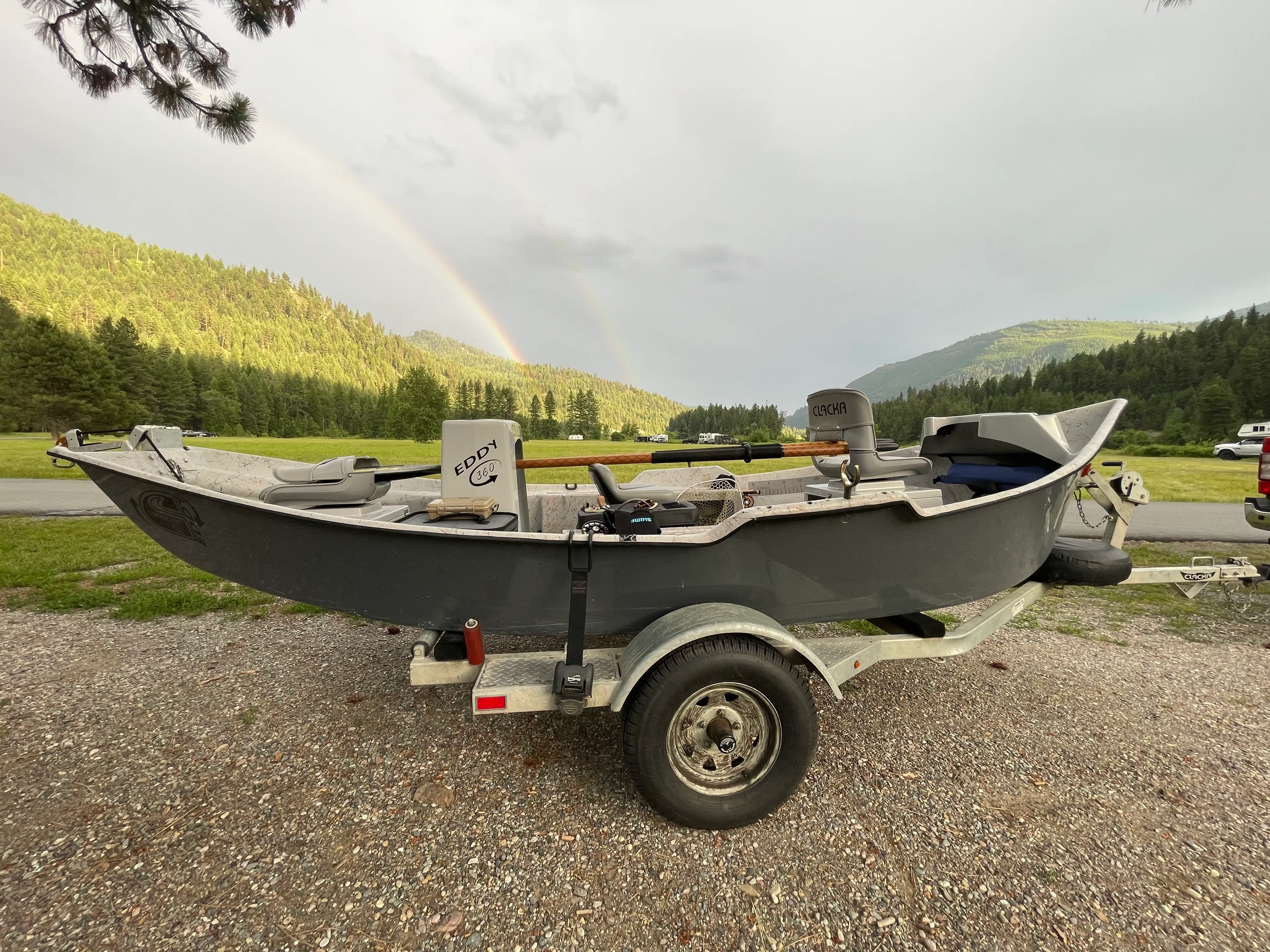 Clackacraft Eddy Drift Boat