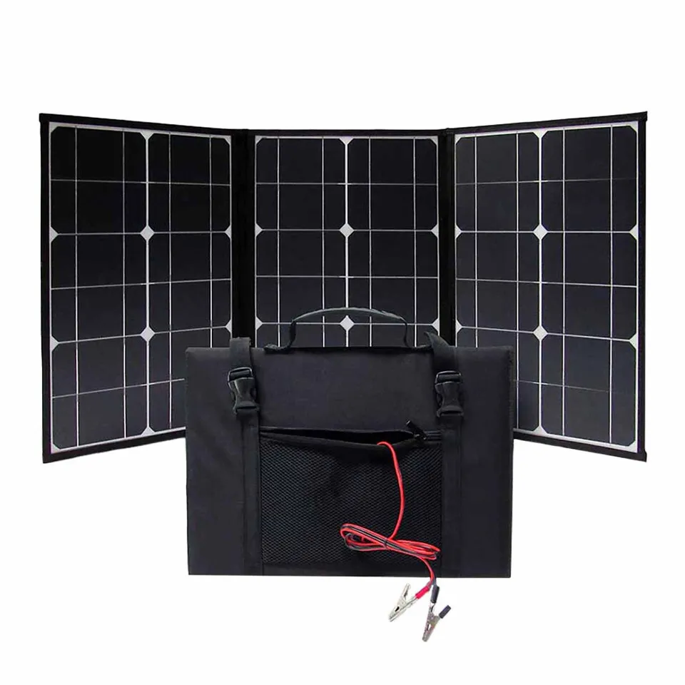 Folding Fast-Charge 12v Solar