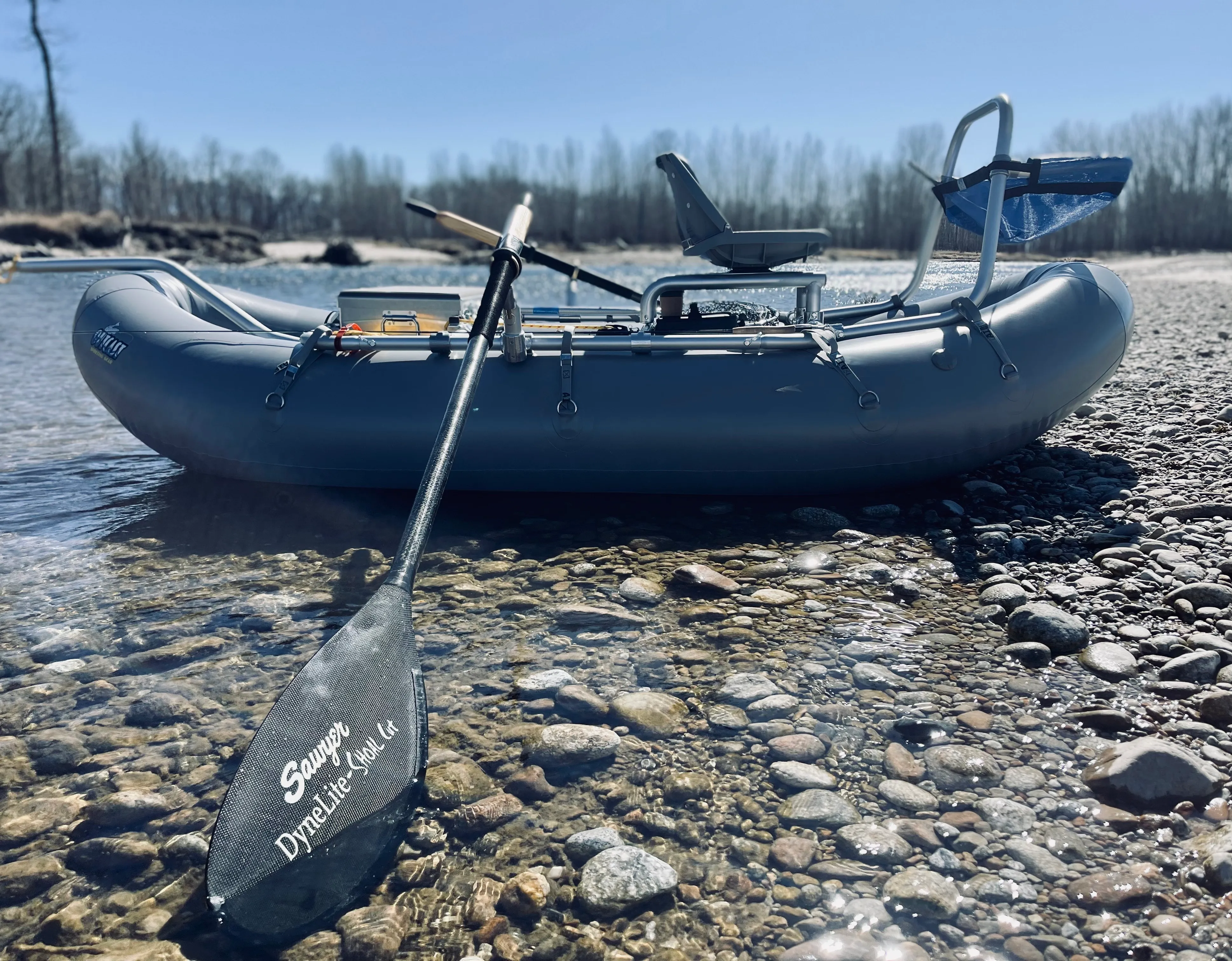 PAC 1150 Raft w/Custom Angler Frame