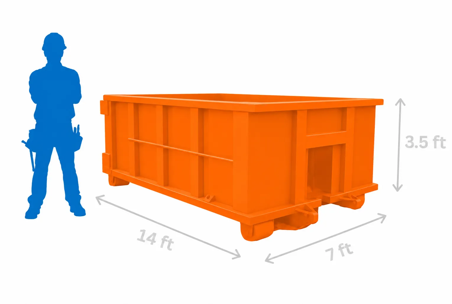 10 Yard Dumpster 