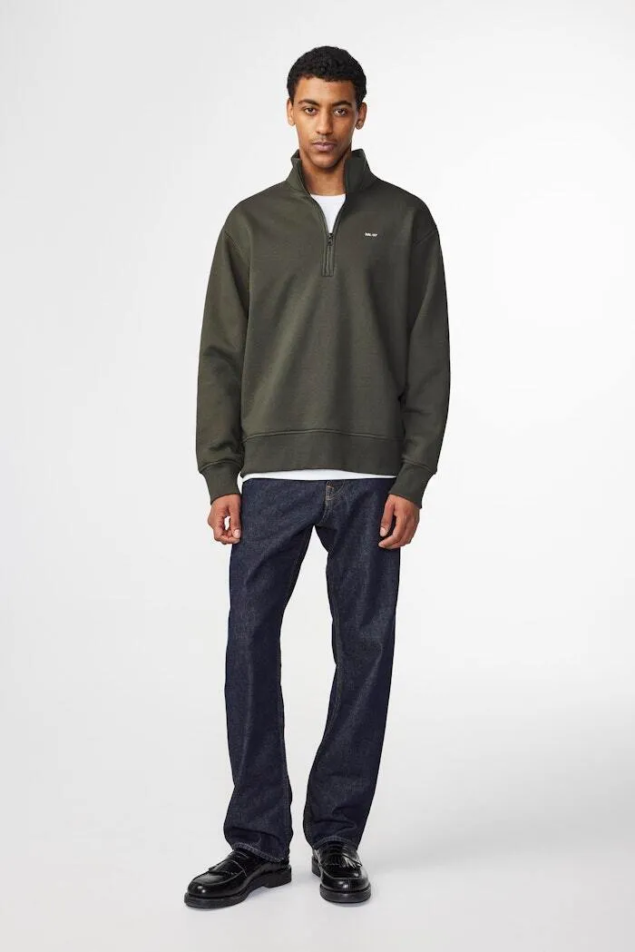 NN. 07 Briggs Half Zip - Brushed fleece Sweatshirt