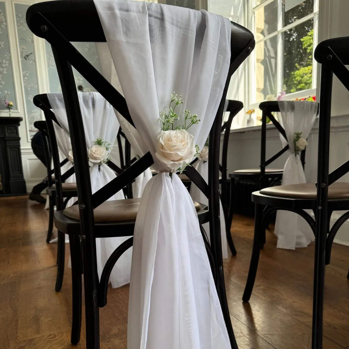 Wooden Chair Drapes & Accessories