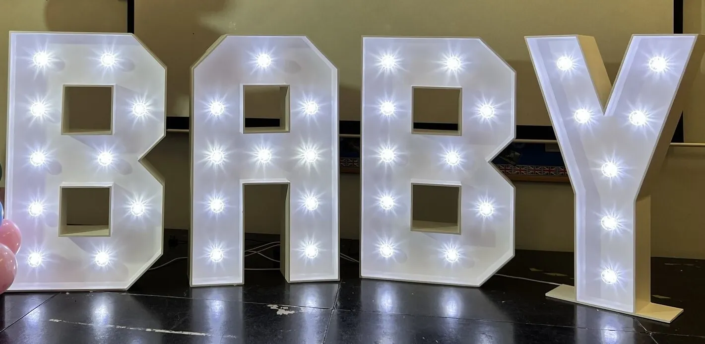 Light Up BABY Letter Bundle