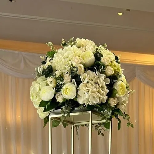 45cm Silk Flower Arrangement For Hire - Variety Of Colours