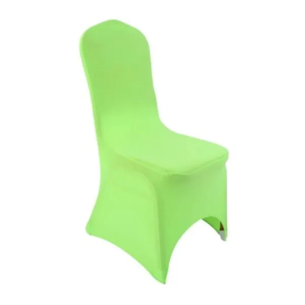 Lime Green Lycra Stretch Spandex Chair Cover Hire