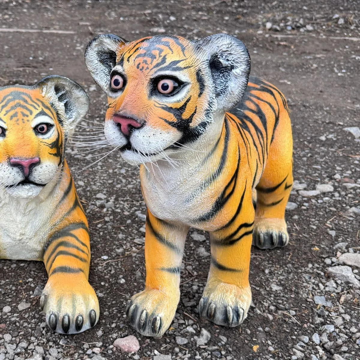 Jungle Tiger Cub Statue For Hire