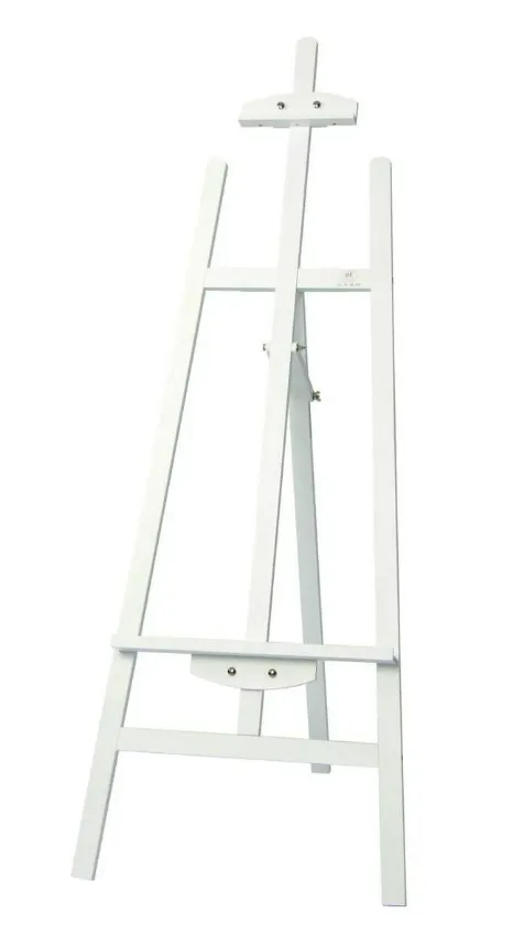 White Wooden Display Easel - Hire