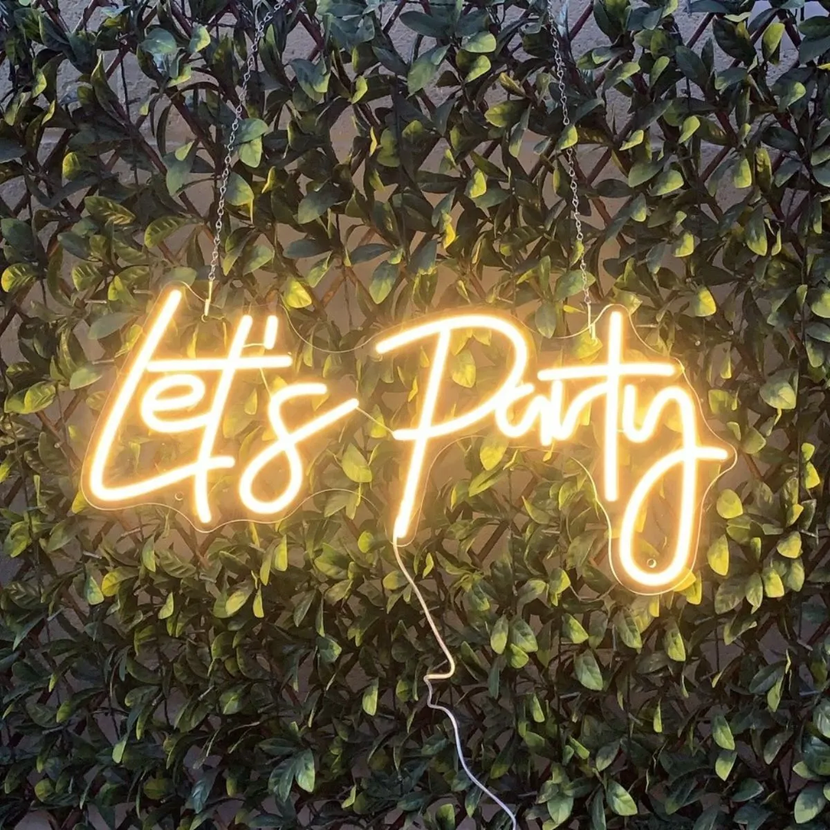 Let's Party - Neon Sign