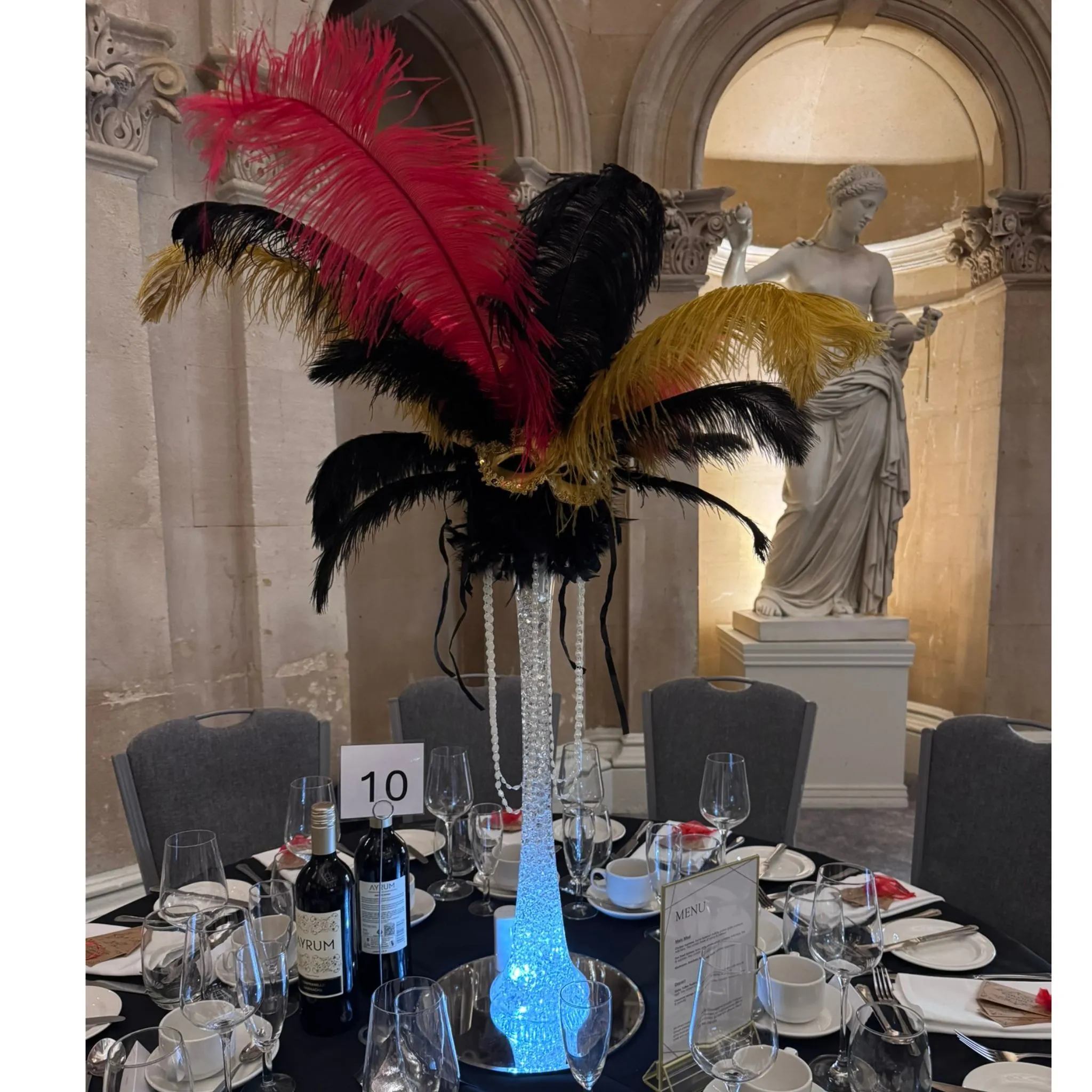 Great Gatsby Themed Centrepiece For Hire 