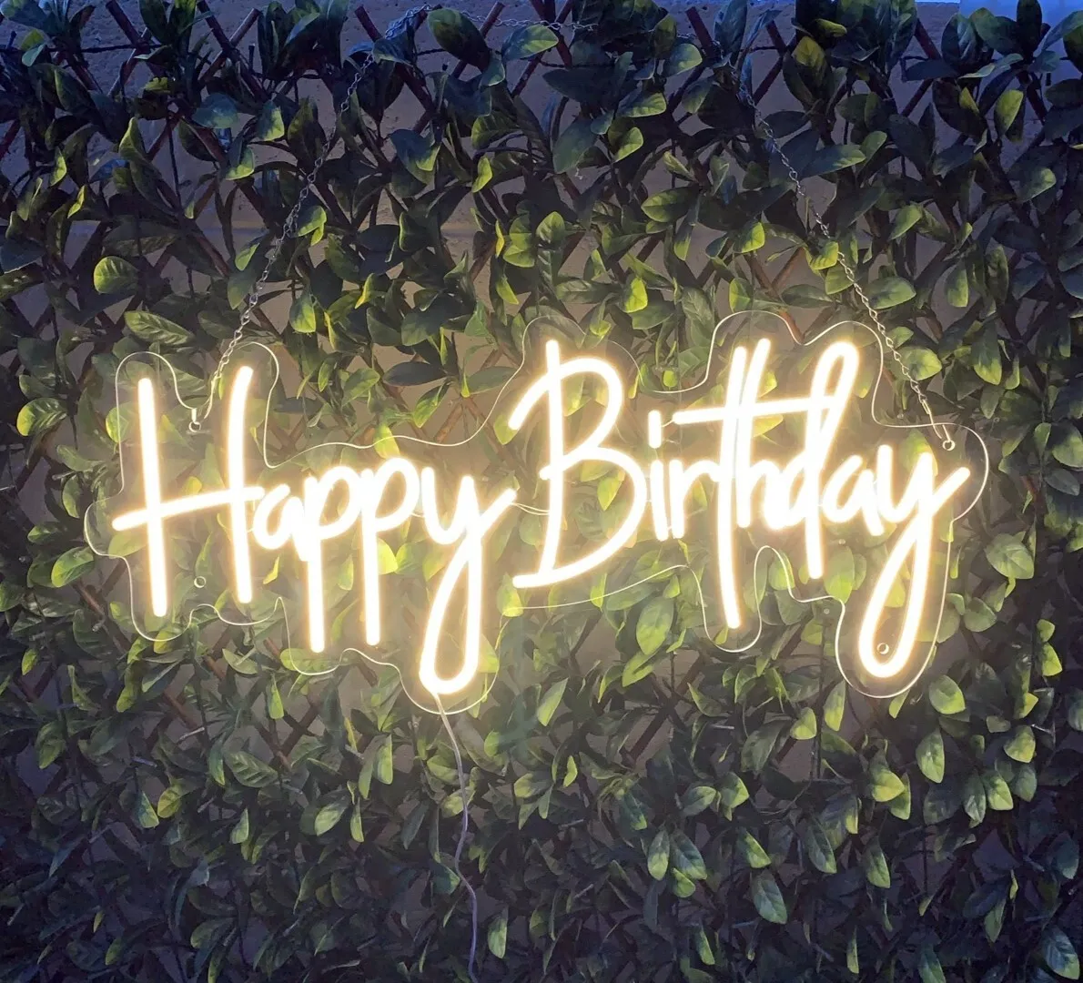 Happy Birthday - Neon Sign