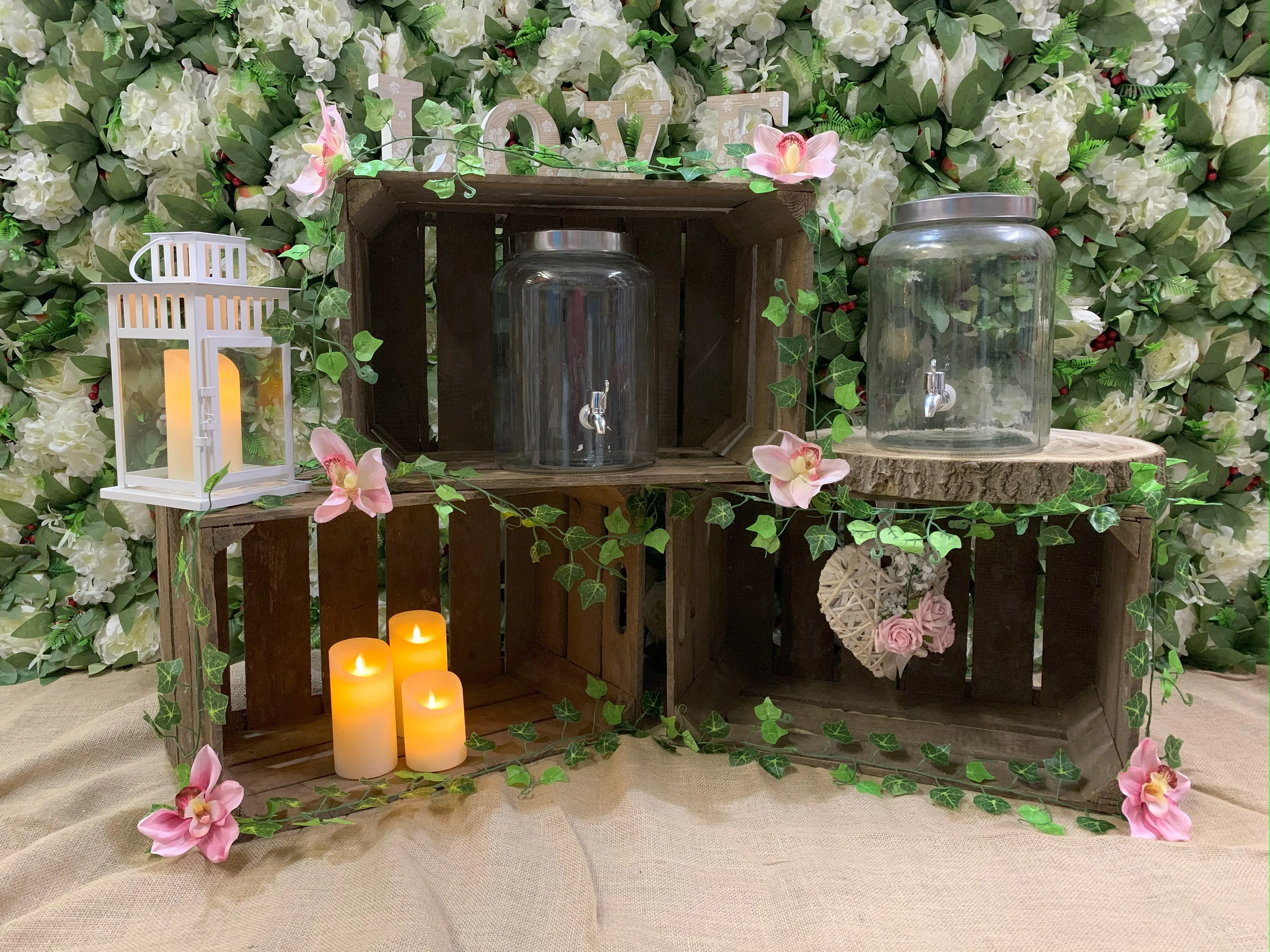 Rustic Vintage Crates For Hire