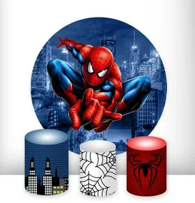 Spiderman Party Backdrop Only 