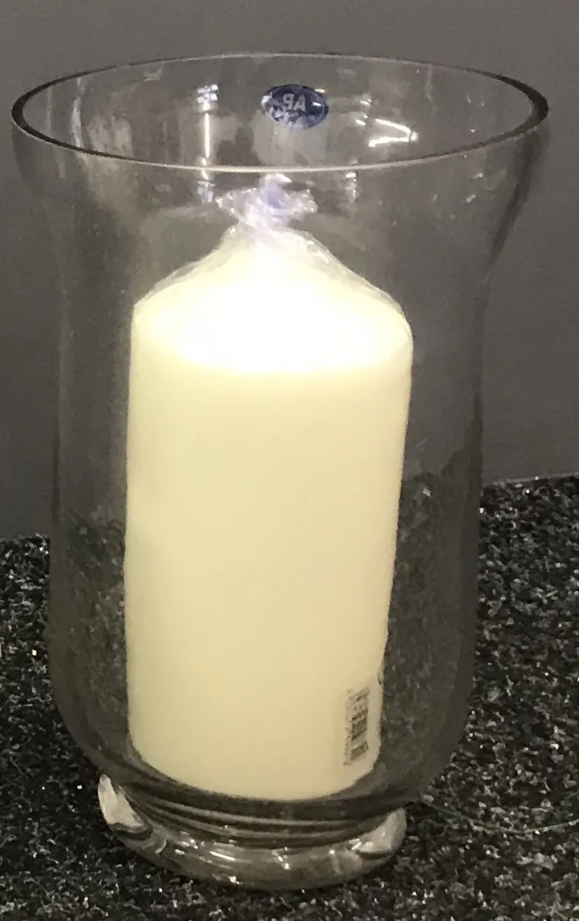 Small Hurrican Vase Hire