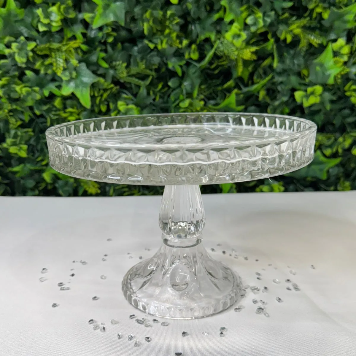 Vintage Crystal Glass Stand For Hire